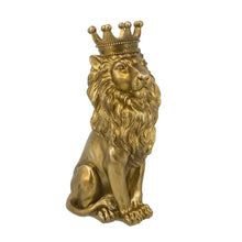 Sitting Crown Lion-0