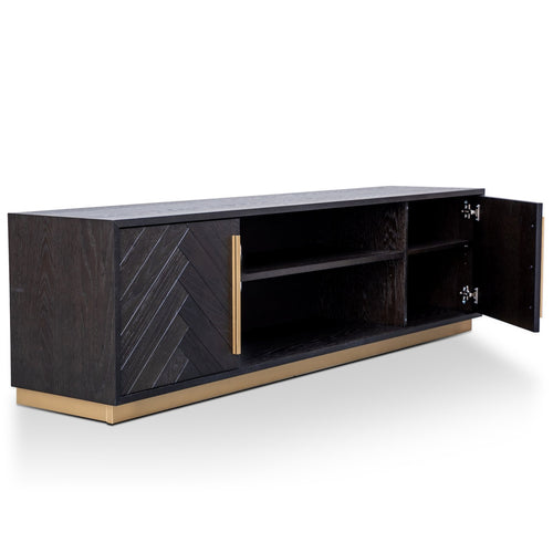 Noir Entertainment TV Unit-Find It Style It Home