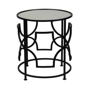 Eva Side Table Black-Find It Style It Home