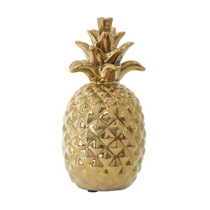 Gold Pineapple Ornament Tall-Find It Style It Home