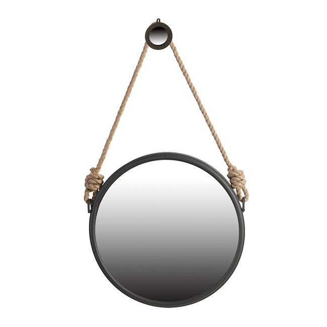 Cleveland Rope Strap Mirror-Find It Style It Home