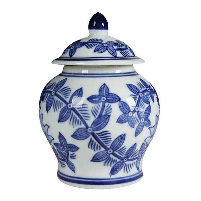 Aline Butterfly Lidded Vase 13.97cmh-0