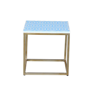 Grosvenor Side Table Blue-Find It Style It Home