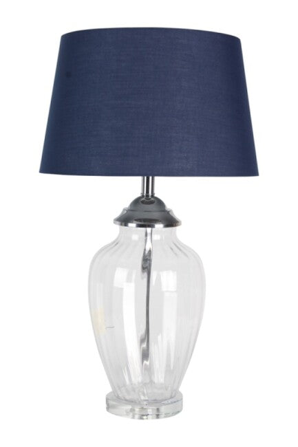 Addison Table Lamp Navy Blue 67cmh-Find It Style It Home