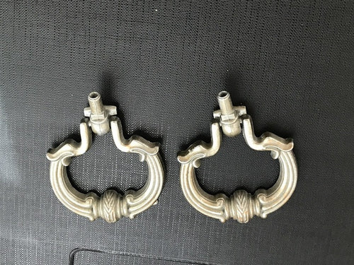 Antique Champagne Drawer Pull Handles - set of 2 (Screws not supplied)-Find It Style It Home