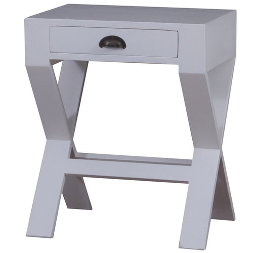 Marseille Bedside Cross leg sidetable