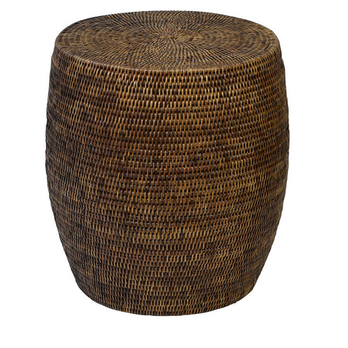 Plantation Drum/Side Table