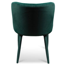 Dining Chair  - Dark Green Velvet