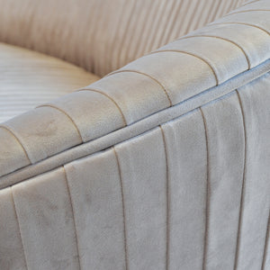 Benoit Sofa - Taupe Velvet-Find It Style It Home