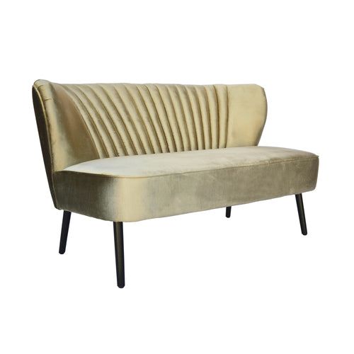 Vintage Gold Coco 2 Seater-Find It Style It Home