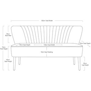 Ivy Green Coco 2 Seater-Find It Style It Home