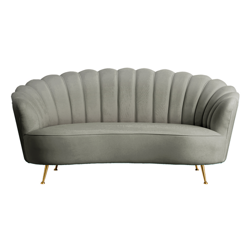 Charcoal Shell 2 Seater Sofa