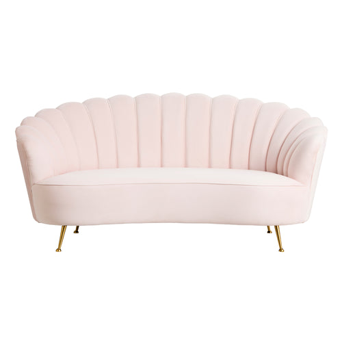 Shell 2 Seater Sofa - Rose Water