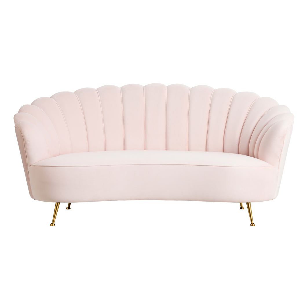 Shell 2 Seater Sofa - Rose Water