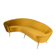 Monroe Curved Sofa - Honeycomb