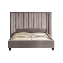 Lulu Bed - King in Charcoal