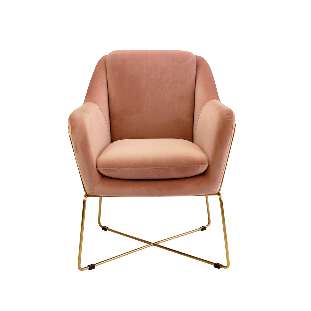 Copy of Milan Armchair - Blush-Find It Style It Home