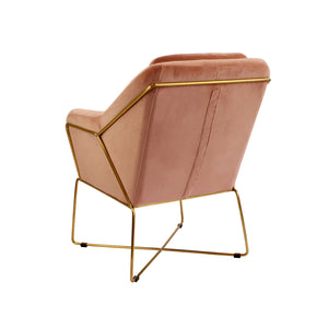 Copy of Milan Armchair - Blush-Find It Style It Home
