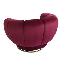 Siena Swivel Chair - Ruby-Find It Style It Home