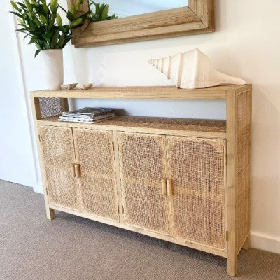 Avalon Rattan Console-Find It Style It Home