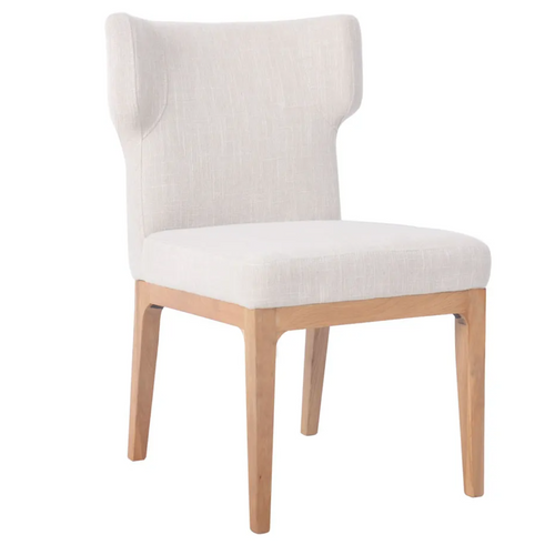 Dover Natural Dining Chair - Natural Linen-Find It Style It Home