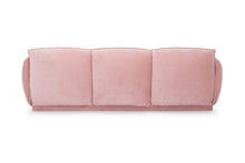 3 Seater Velvet Sofa - Dusty Blush