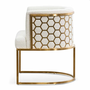 Milan Ivory Lounge Chair-Find It Style It Home