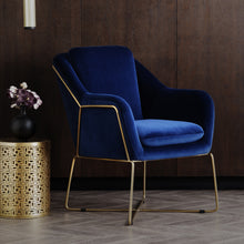 Milan Armchair - Steel Blue-Find It Style It Home
