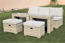 Coolum Wicker Sofa/Chaise and Table Set