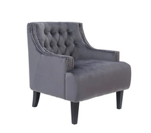 Tufted Occasional Chair - Grey