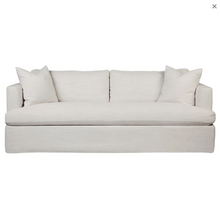 Lincoln 3 Seater Slip Cover Sofa - Off White Linen-Find It Style It Home