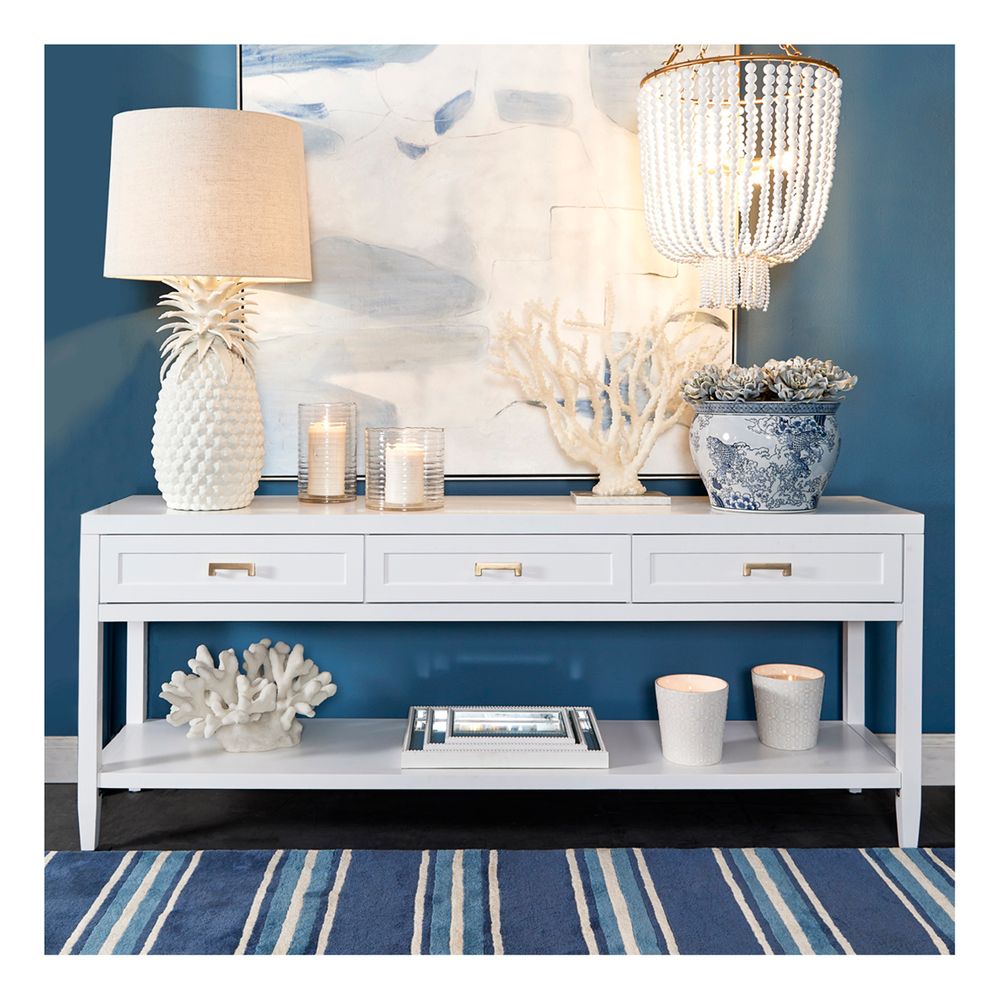 St. Barts Console - White Large-Find It Style It Home