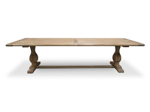 Dining Table 3m - Rustic Natural