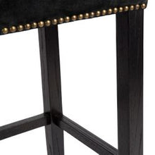 Boston Bar Stool - Black Suede-Find It Style It Home
