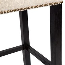 Boston Bar Stool - Natural Linen-Find It Style It Home