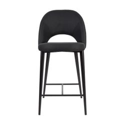 Dallas Bar/Kitchen Stool - Black-Find It Style It Home