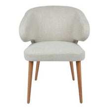 Caprice Natural Dining Chair - Natural Linen-Find It Style It Home
